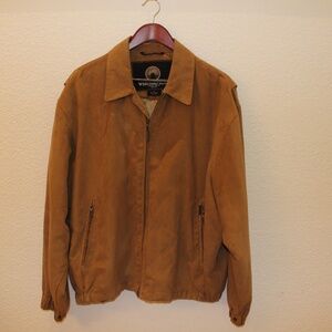 WEATHERPROOF Mens Faux Suede Jacket - XL